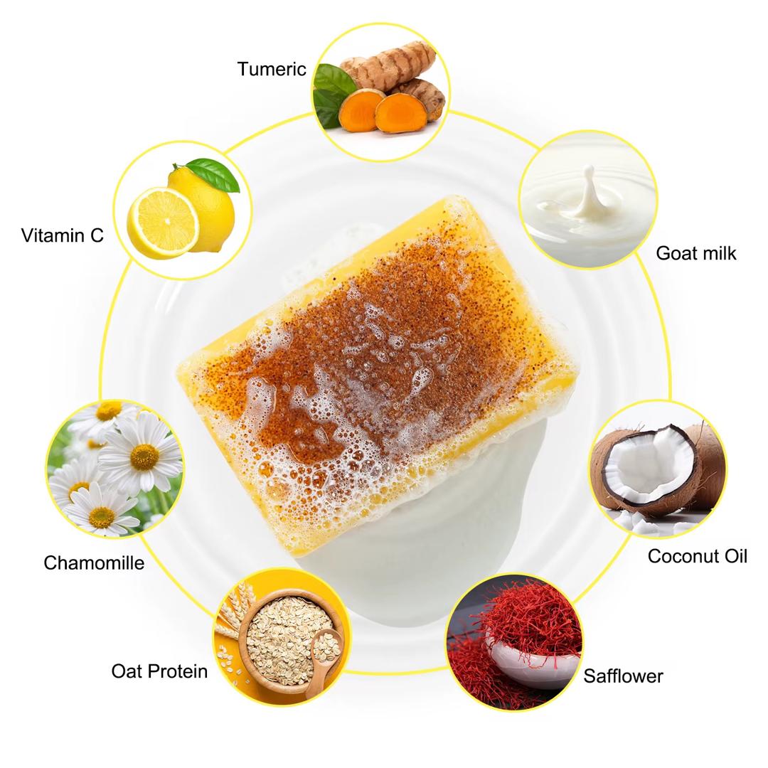 SAVON AU CURCUMA ET AU KOJIC