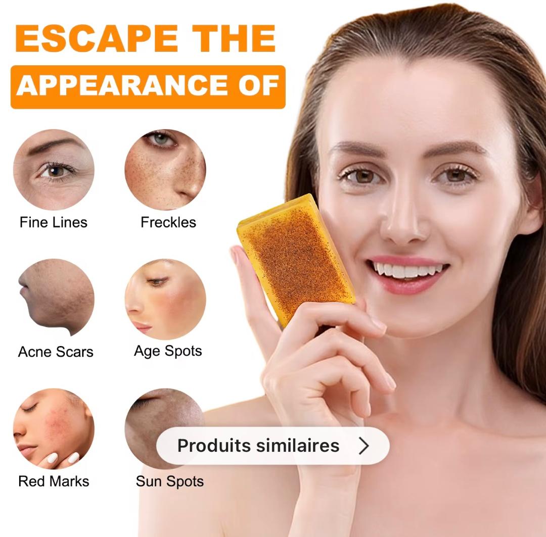 SAVON AU CURCUMA ET AU KOJIC