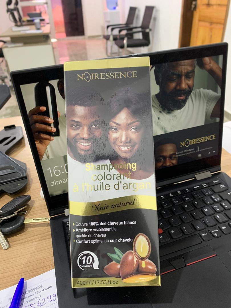SHAMPOING NOIRCISSANT A L'HUILE D'ARGAN-400ml
